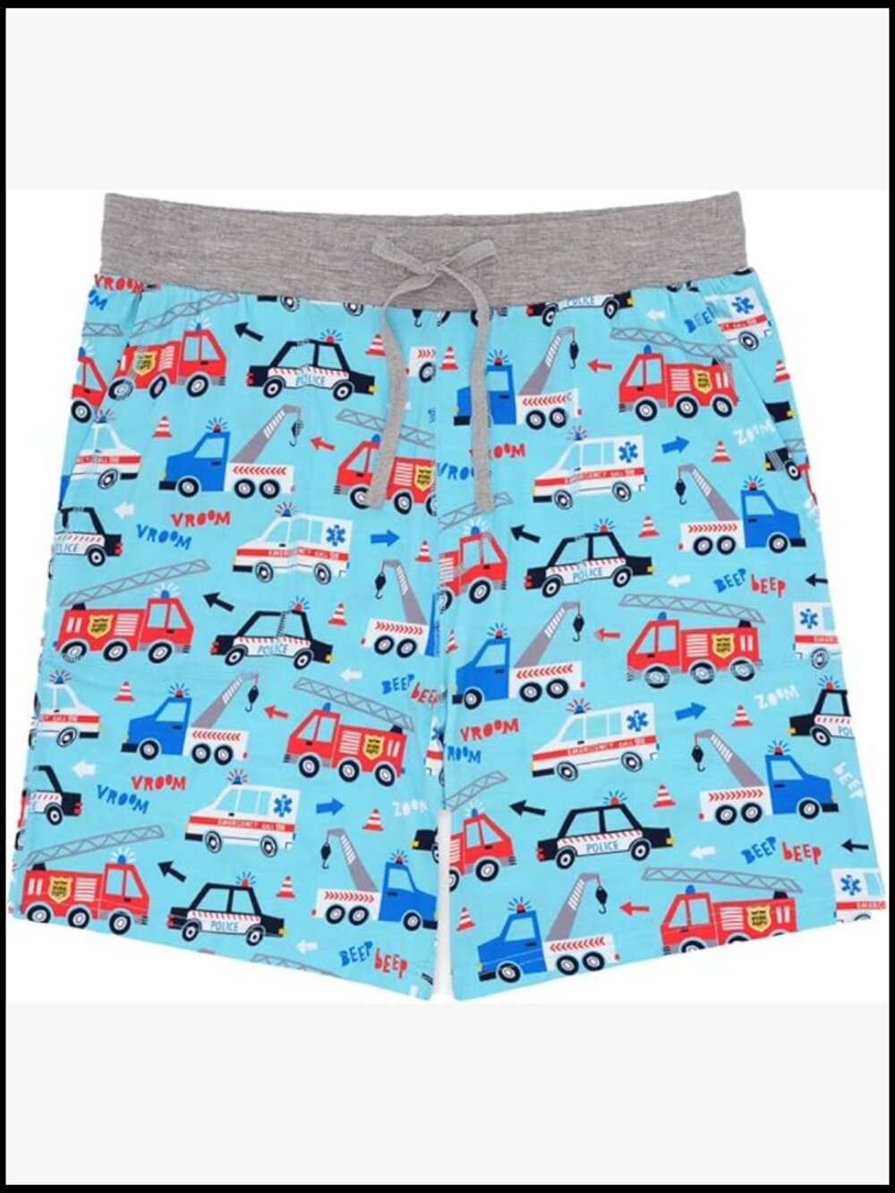 Soft Viscose from Bamboo Sleep Shorts with Pockets, Cooling Pajama Bottoms